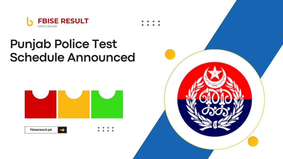 Punjab Police Physical and Written Test Dates 2025 [ Schedule ]